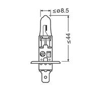 Osram Phare halogène 64150NBS Night Breaker Silver H1 12 V