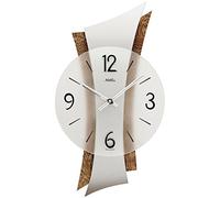 AMS W9401 Horloge Murale Quartz Bois Multicolore 43 x 23 x 6 cm