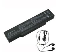 amsahr BP8224-03 Ersatz Batterie für BenQ BP-8224(P), 18650C, 23.2K640.001, 2C.2K710.011, 40011685 (10.8V, 49Wh), Umfassen Stereo Ohrhörer schwarz