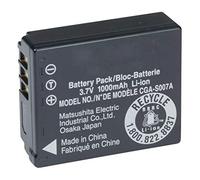 Amsahr BT-PANCGAS007-1CT Numérique Remplacement Caméra/Caméscope Batterie pour Panasonic Cga-S007/S007A1B/S007E/Cgr-S007A1B/S007E Gris