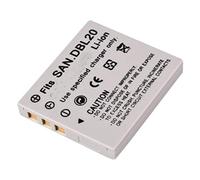 Amsahr BT-SANYODBL20-1CT Numérique Remplacement Caméra/Caméscope Batterie pour Sanyo Db-L20/Xacti Dsc-C5/Xacti Dmx-C1/Xacti Dsc-C4 Gris