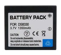 Amsahr BT-SANYODS8330-1CT Numérique Remplacement Caméra/Caméscope Batterie pour Sanyo Ds-8330/Ds8330/Vpc-E1000/Vpc-W800 Gris