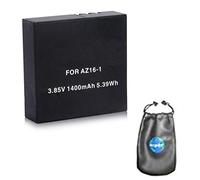 Amsahr BT-XIAZ16-1-1CT Numérique Remplacement Caméra/Caméscope Batterie pour Xiaomi Az16-1,Az16-1 Xiaomi Xiaoyi 2/Yi 4K Action Camera/Yi 360 VR Gris