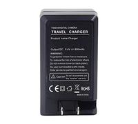Amsahr CH-JVC408U-1CT Numérique Remplacement Caméra/Caméscope Mini Batterie Voyage Chargeur pour Jvc Bn-V408U/Bn-V306/Bn-V416/Bn-V428 Gris