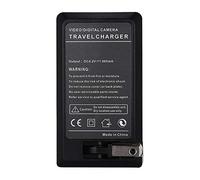 Amsahr CH-KDKLIC8000-1CT Numérique Remplacement Caméra/Caméscope Mini Batterie Voyage Chargeur pour Kodak Klic-8000/Klic8000/Klic 8000 Gris