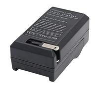 Amsahr CH-MNNP1-1CT Numérique Remplacement Caméra/Caméscope Mini Batterie Voyage Chargeur pour Konica Minolta Np-1/Dimage X1 Gris