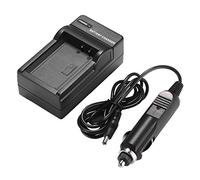 Amsahr CH-NKENEL11-1CT Numérique Remplacement Caméra/Caméscope Mini Batterie Voyage Chargeur pour Nikon En-El11/Olympus Li-60B/Pentax D-Li78 Gris