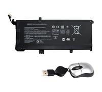 amsahr MB04XL-05 Ersatz Batterie für HP MB04XL, MBO4XL, Envy x360 15-aq104ng (15.4V, 55.67Wh) Umfassen Mini Optische Maus schwarz