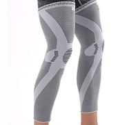 Amsahr Nylon Tricoté Protecteur Jambe Manches de Compression Genou Mollet/Cuisse Support XL Paire