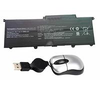 amsahr PLXN4AR-05 Ersatz Batterie für Samsung AA-PBXN4AR, 900X3C-A01 (7.5V, 44Wh, 5880mAh) Umfassen Mini Optische Maus schwarz