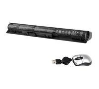 amsahr RI06XL-05 Ersatz Batterie für HP RI06XL, HSTNN-LB6Z 811063-421, ProBook 470 G3 (10.68V, 55Wh) Umfassen Mini Optische Maus schwarz
