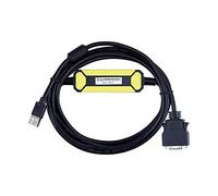 AMSAMOTION USB-MR-CPCATCBL3M Câble de débogage USB vers RS232 compatible Mitsubishi Melsec Servo Drive MR-J2S MR-J2