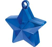 Amscan 117800-01 - Poids du ballon étoile, 150 g, hauteur environ 10 cm, ballon en plastique, ballon hélium