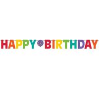 Amscan 120556 Happy Birthday Girlande