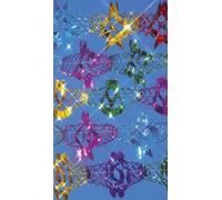 amscan 1817 Guirlande en papier d'aluminium - 6 m, assortie