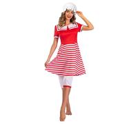 Amscan 1920s Bathing Suit Fancy Dress Costume