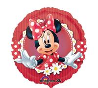 Amscan 2481301 - Ballon standard Minnie Mouse, 43 cm, anniversaire, décoration, ballon hélium, 18