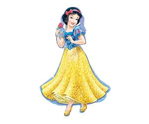 Amscan 2847401 - Super Shape Ballon en plastique Blanche-Neige, 60 x 93 cm, ballon hélium