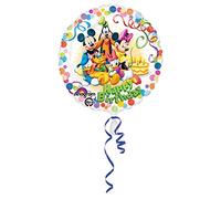 Amscan – 2900701 Mickey & Friends Hbd – Multicolore