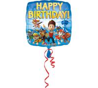 Ballon Aluminium Happy Birthday Pat'patrouille 43 Cm Taille Unique Multicolore