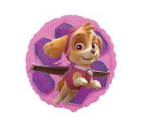 Amscan 3408801 - Ballon standard Paw Patrol Skye et Everest, diamètre environ 43 cm, hélium, anniversaire, rose / violet