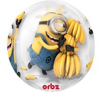 Amscan 3459401, Ballon jouet, Feuille d'aluminium, Multicolore, Rond, 380 mm, 400 mm
