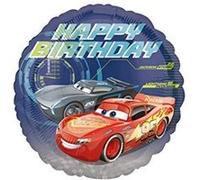 Amscan 3536601 C Standard Cars Joyeux anniversaire Ballon G