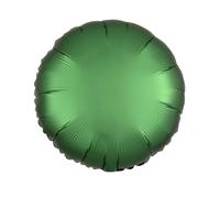 Amscan 3858601 - Ballon standard Satin Luxe Emerald, rond, diamètre 43 cm, ballon à air, ballon à hélium