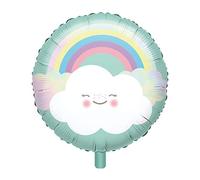 amscan 3925001 Ballon en Aluminium Arc-en-Ciel et Nuage Multicolore
