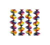 Amscan bobines de décoration arc-en-ciel 5 x 60 cm 4 pièces Multicolor