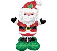 amscan® 4295211 Folienballon Santa - 101 x 114 cm