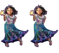 Amscan 4381075 - Grand ballon en aluminium Supershape pour fête d'anniversaire pour enfants, Disney Encanto 66cm x 91cm (Lot de 2)