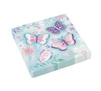 Amscan 512712 Flutter Serviettes de table Multicolore 16,5 x 16,5 cm