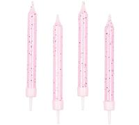 Amscan - 551516-10 Bougies Anniversaire Paillettes