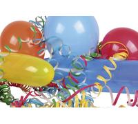 Amscan - 6403-4 Ballons - 2 Serpentins Sets de Fête - 27 Pièces