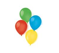 Amscan - 6435-10 Ballons Latex Couleurs Arc-en-Ciel 65 cm 7''