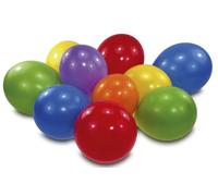 amscan 6435 Ballon - arc-en-ciel, assorti, 10 pièces