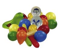 Amscan - 6450-50 Ballons Latex Formes et Couleurs Différentes