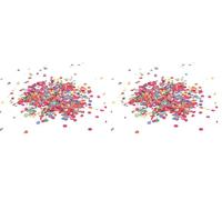 Amscan - 6522 - Sachet de Confettis Papier - Modèle aléatoire - 150 G, 100 G (Lot de 2)