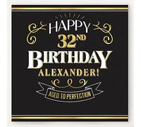 Amscan 671332 Better with Age Birthday Toile de Fond Personnalisable 165 cm x 165 cm | Multicolore | 8 pièces