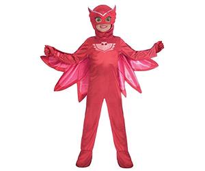 Amscan 7AM9902960 Costume Pyjamasque Bibou de luxe (3-4 ans), multicolore