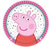 amscan 8 assiettes Peppa Pig de 18 cm