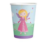 AMSCAN 8 gobelets en carton Princesse 250 ml