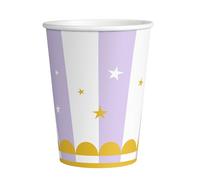 Amscan 8 Tasses Gâteau Fou Papier 250 ml