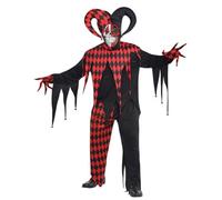 Amscan- Deguisement Homme, 844206-55, Noir, Men: 44/46