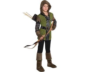 Amscan 845714-55 Costume de Roi des Voleurs, pour garçon, Multicolore, 8-10 Ans