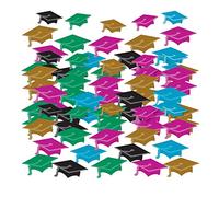 amscan 99.816 Confetti en Forme de Mini-Chapeaux pour Fin d’étude.