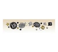 amscan 9900555 Confettis 18e Anniversaire Doré 34 g Goud G