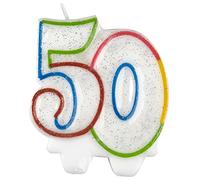 amscan 9900812 Bougie numéro 50 jalons