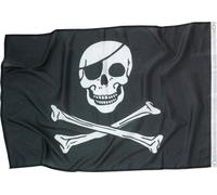 Amscan 9902133 - Drapeau pirate, 92 x 60 cm, bateau pirate, fête à thème, décoration